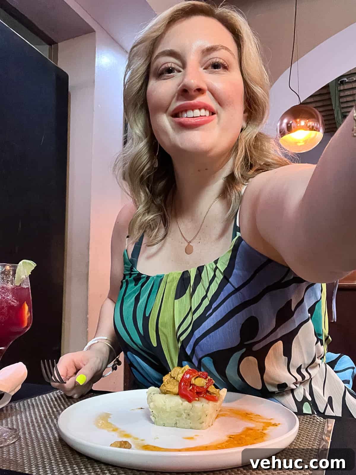 Rincón Ibérico: Top Tapas & Wine Spot in San Juan 9 Jenna Passaro Food Blogger Eating Dinner At Rincon Iberico San Juan Restaurant