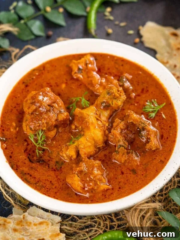 Mughlai Chicken Stew Recipe: Aromatic Creamy Indian-Style Stew 15 Chicken Salna is a thin and spicy chicken curry from Tamil Nadu.