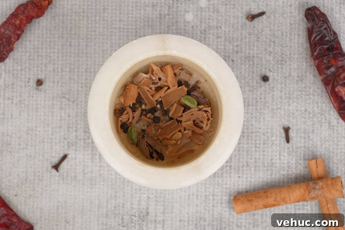 Mughlai Chicken Stew Recipe: Aromatic Creamy Indian-Style Stew 3 Crushed whole spices.