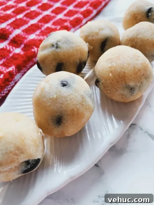 coconut chocolate chip fat bombs on a plate