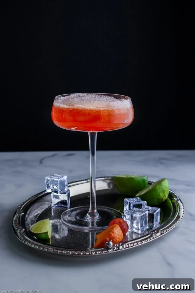 Papaya Mandarin Rum Cocktail Recipe — Tropical Citrus Drink 5 Papaya Mandarin Rum Cocktail