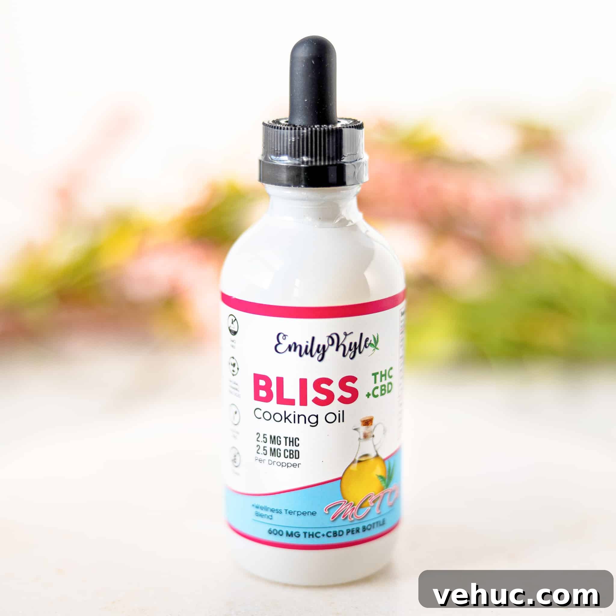 Beet Hummus Infused with Cannabis: A Flavorful Guide 3 A picture of Emily Kyles Bliss cooking oil.