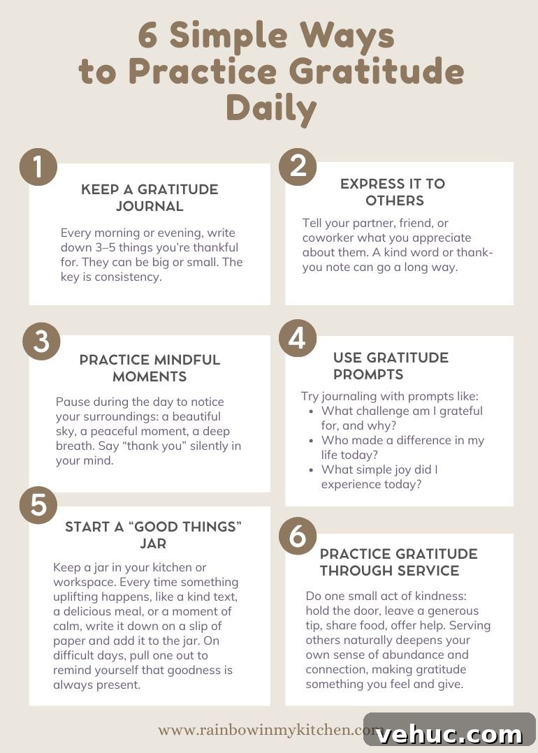 How Gratitude Transforms Your Life: Science-Backed Benefits and Tips 3 6 Simple Ways to Practice Gratitude Daily