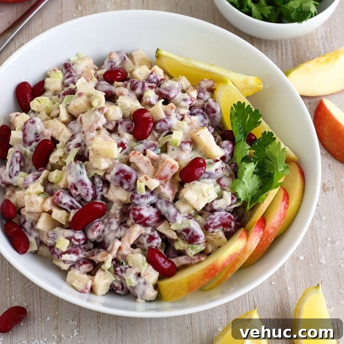 Chicken Salad with Lima Beans, Roasted Beets & Baby Spinach 7 Bacon Red Bean Salad Image