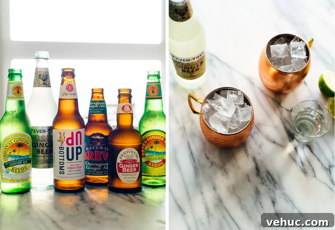 Classic Moscow Mule Cocktail Recipe: Ginger-Lime Vodka Drink 3 Best ginger beer to buy for Moscow mule cocktails