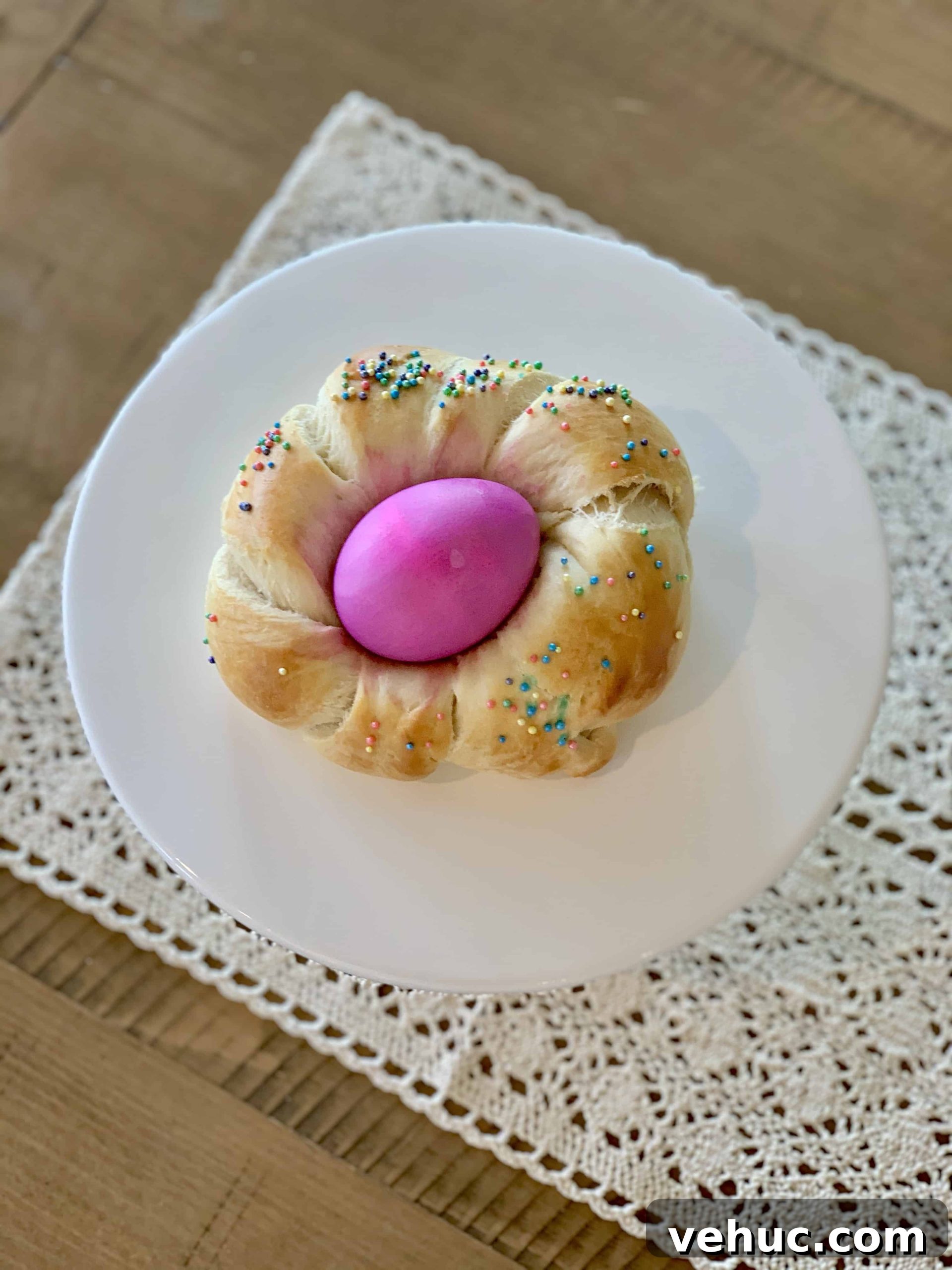 Italian Easter Bread (Pane di Pasqua): Traditional Recipe & Tips 6 Shaping nests