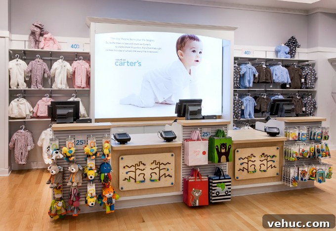 Carter’s New Mall of America Baby Concept Store + Giveaway 7 Carters Mall of America Checkout Desk