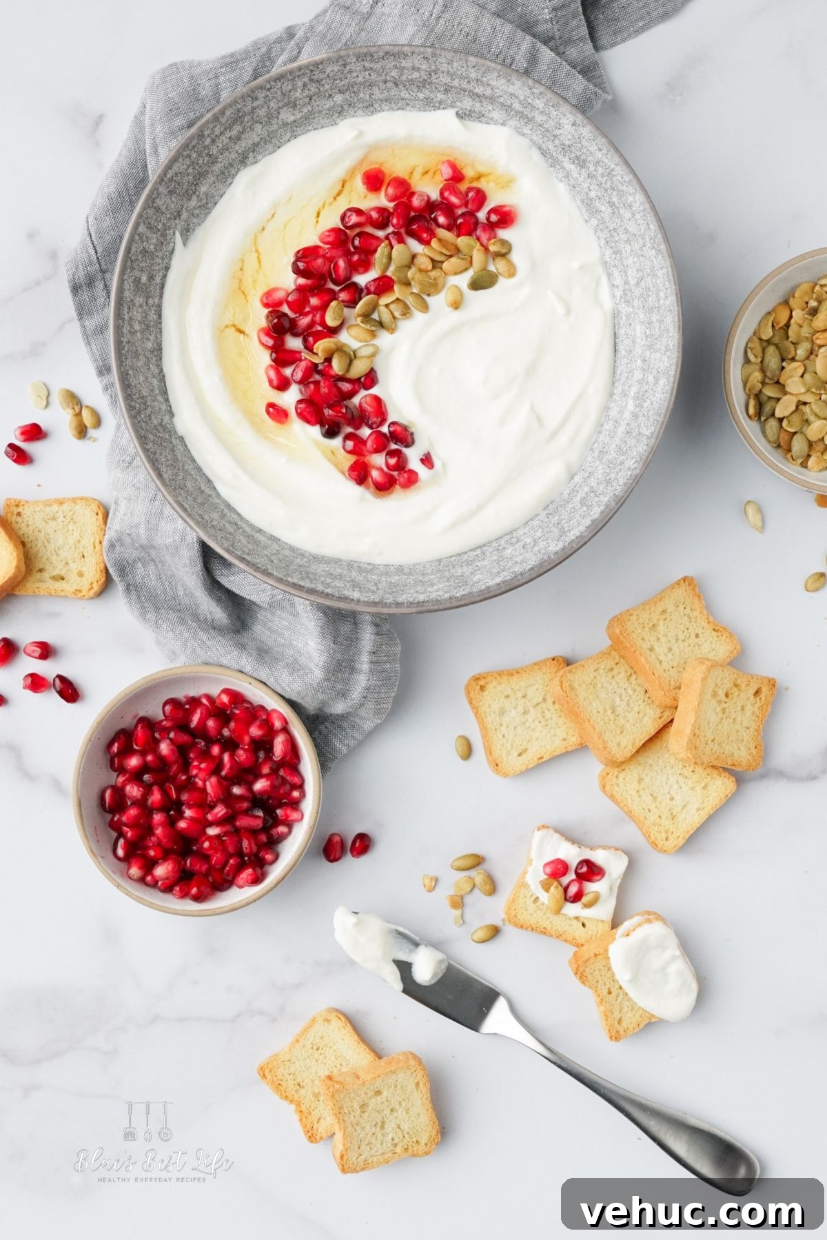 71 Festive Christmas Party Appetizers Your Guests Will Love 12 whipped riccotta dip