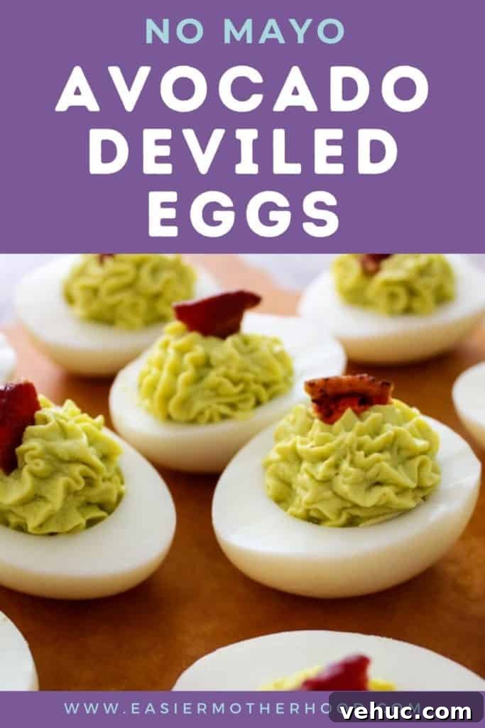 71 Festive Christmas Party Appetizers Your Guests Will Love 18 avocado devilled eggs
