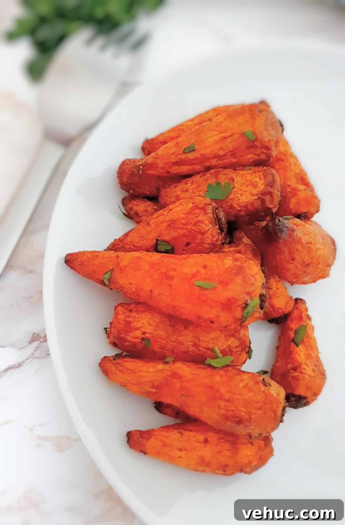 71 Festive Christmas Party Appetizers Your Guests Will Love 19 air fryer baby carrots