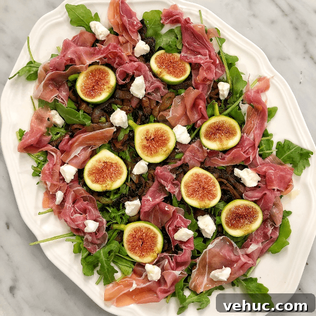arugula and fig salad arugula and fig salad