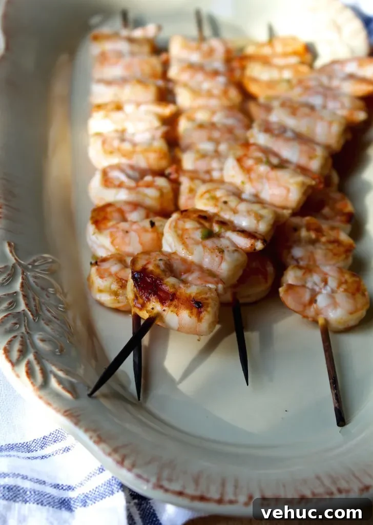 Grilled Shrimp Skewers