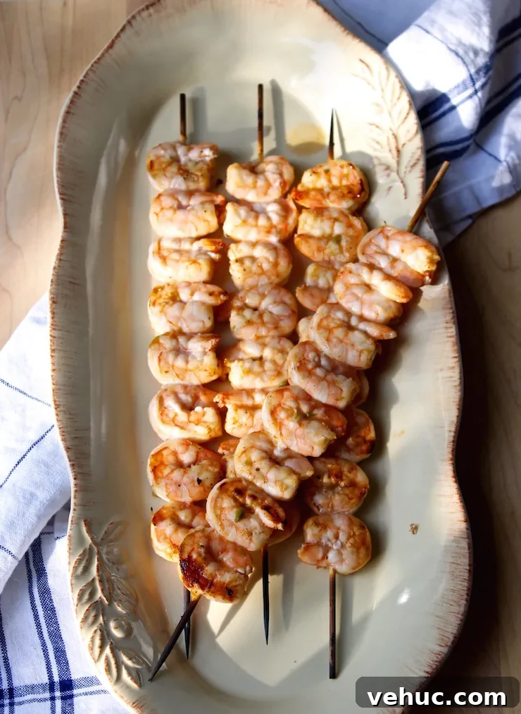 Grilled Shrimp Skewers