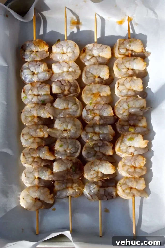 Grilled Shrimp Skewers