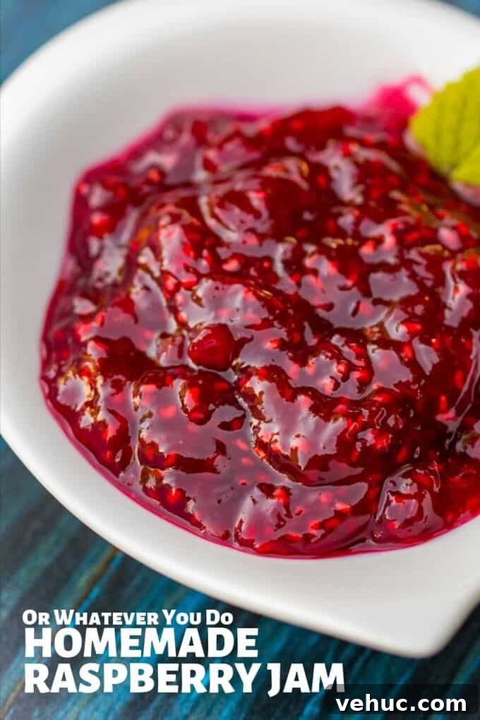 How to Make Homemade Raspberry Jam: Simple Step-by-Step Recipe 9 Spreading raspberry jam