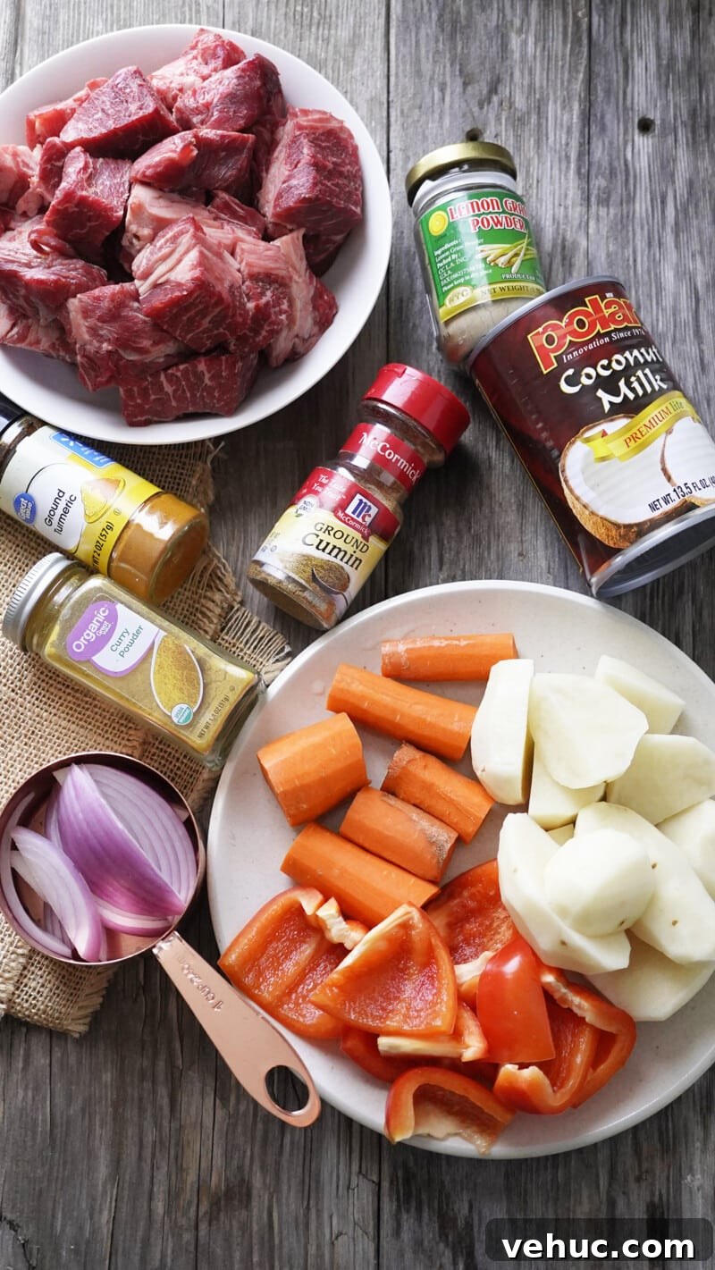 Instant Pot Duo Crisp Beef Curry: Tender, Flavorful Recipe 5 Beef Curry Ingredients