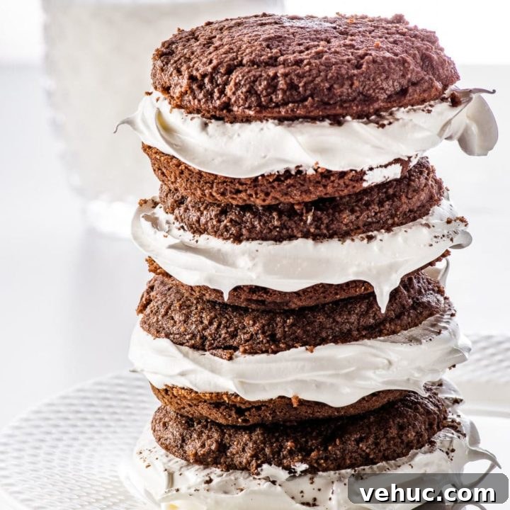 Keto Whoopie Pies With Marshmallow Filling