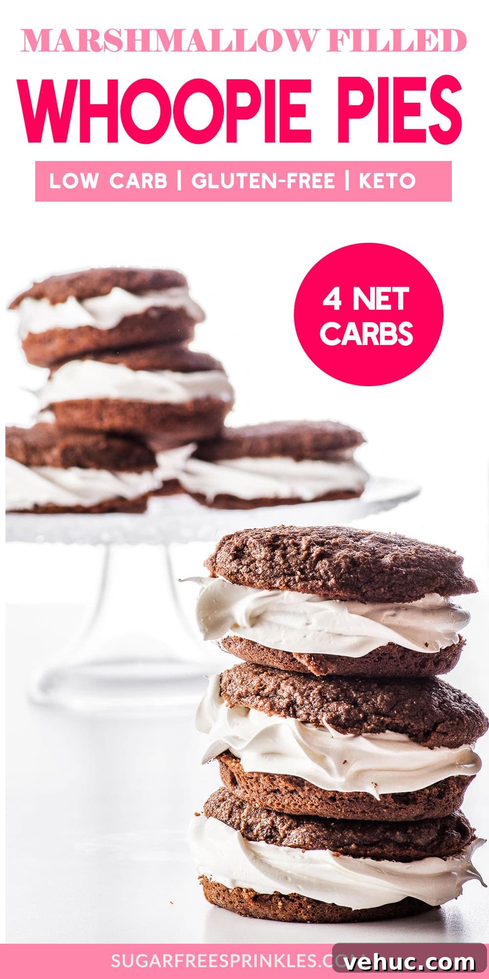 Keto Whoopie Pies with Marshmallow Filling — Low-Carb Gluten-Free 16 img 2905 20