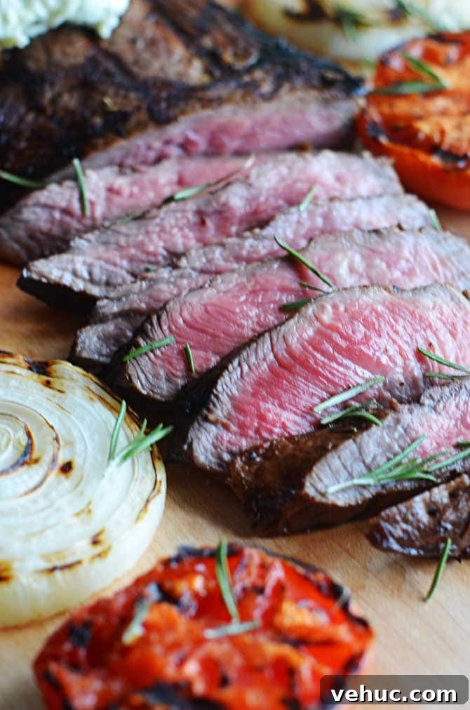 Grilled Balsamic Steak with Blue Cheese Butter Sauce 4 Grilled Balsamic Steak with Blue Cheese Butter! | hostthetoast.com