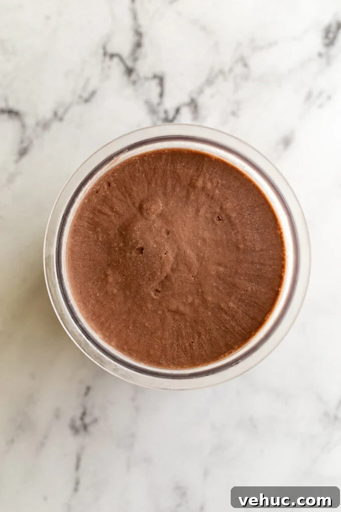 Ninja Creami Chocolate Ice Cream Recipe: Creamy Homemade Scoop 3 chocolate ice cream in a ninja creami base