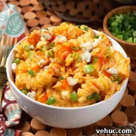 Slow-Cooker Buffalo Chicken Mac and Cheese Recipe 11 Crockpot Buffalo Chicken Mac and Cheese