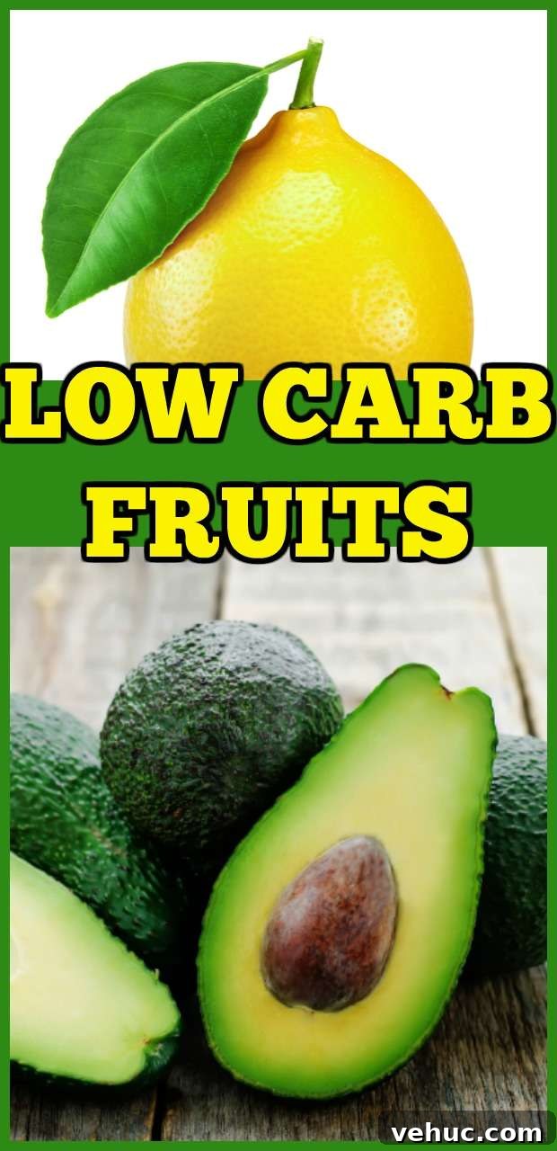 Low-Carb Fruits: Smart Ways to Include Them in Your Diet 4 low carb fruits