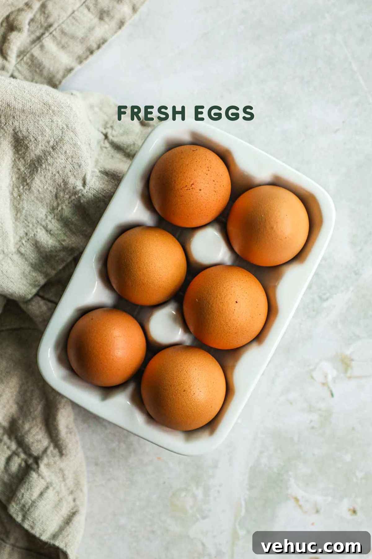 Perfect Hard-Boiled Eggs: Foolproof Method for Tender Yolks 3 Fresh eggs to make hard boiled eggs.