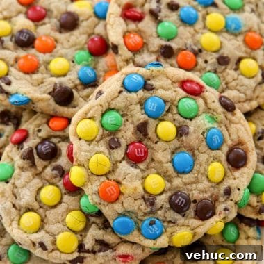 Soft M&M Cookies Recipe — Chewy, Colorful Chocolate Chip Cookies 7 Best M&M Cookies