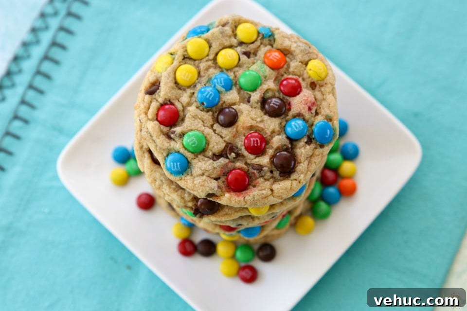 Soft M&M Cookies Recipe — Chewy, Colorful Chocolate Chip Cookies 9 Best M&M Cookies