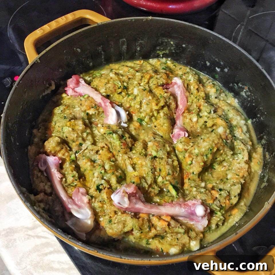 Concentrated Chicken Stock Paste: Homemade Better-Than-Bouillon Recipe 4 Blended mixture