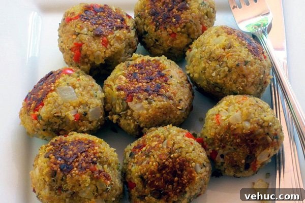 Quinoa (Meatless) Meatballs