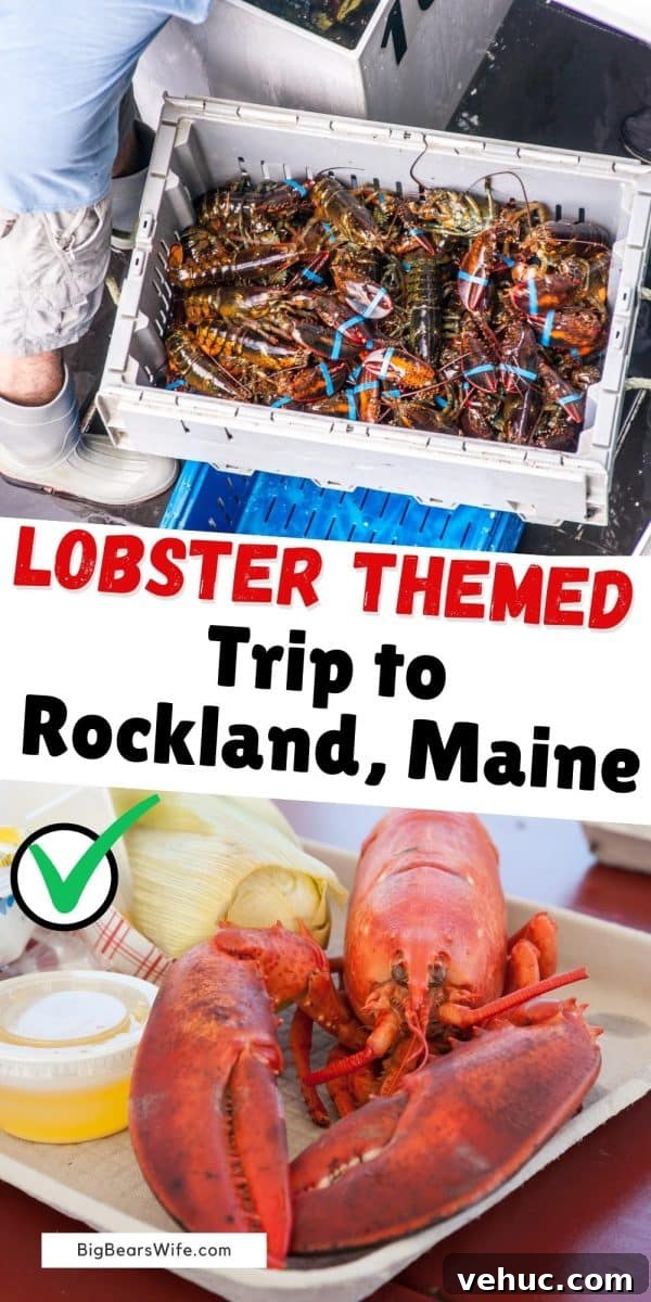 Lobster Week in Rockland, Maine: 7-Day Coastal Itinerary 10 We're planning and traveling to north for A Hypothetical Lobster Themed Week Trip to Rockland, Maine! Picking out places to stay, Lobster filled menu ideas for breakfast, lunch and dinner plus some fun Lobster adventures!