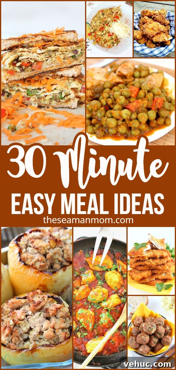 40+ 30-Minute Family Meals for Busy Weeknights 2 30 Minute recipes