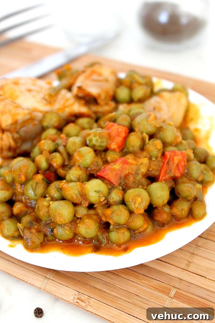 40+ 30-Minute Family Meals for Busy Weeknights 13 Pea and chicken stew