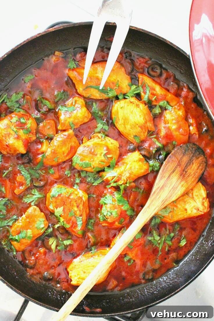 40+ 30-Minute Family Meals for Busy Weeknights 22 Chicken With Olives In Tomato Sauce