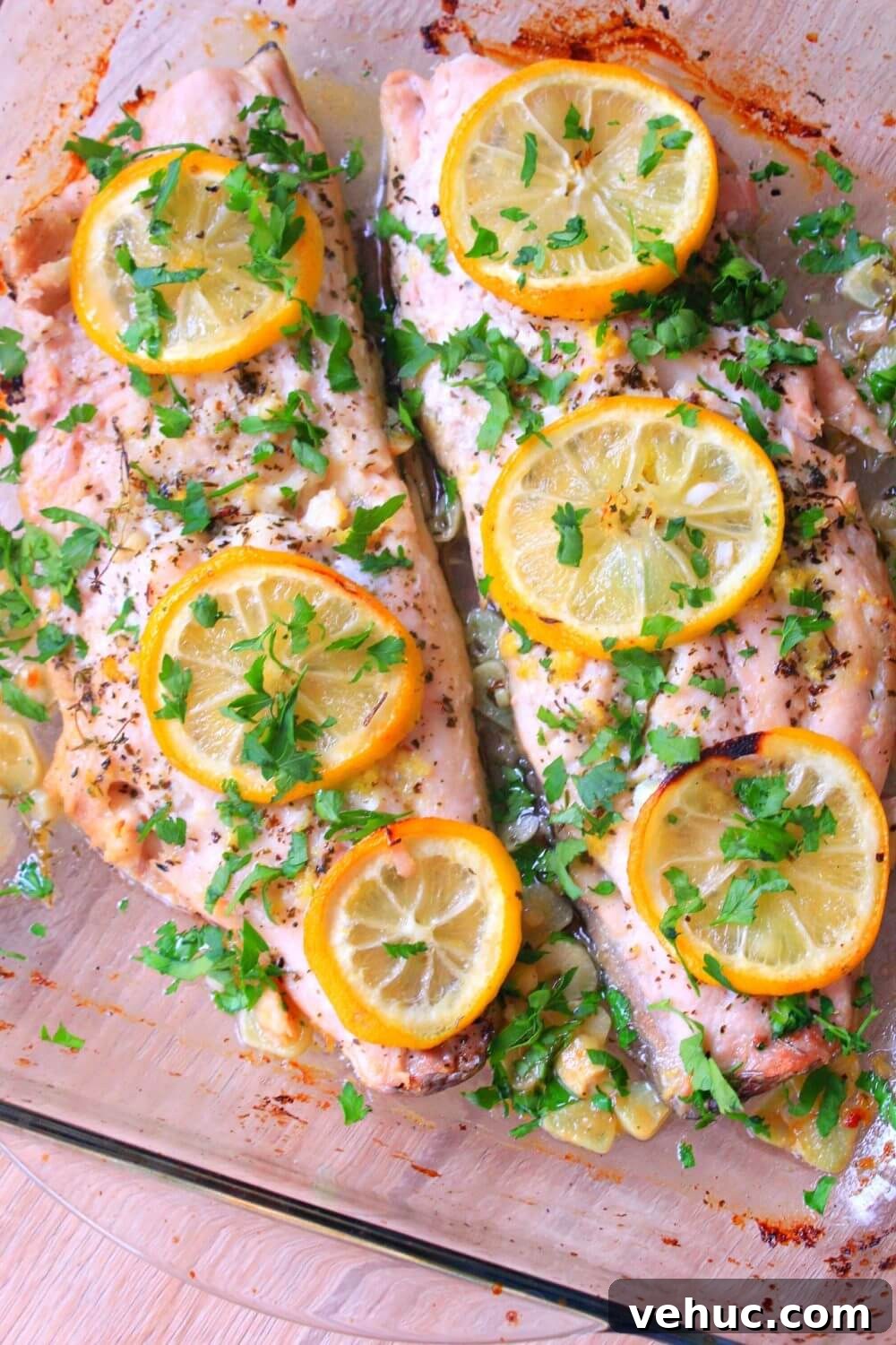 40+ 30-Minute Family Meals for Busy Weeknights 27 Lemon Garlic Butter Baked Fish