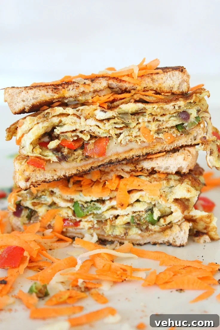 40+ 30-Minute Family Meals for Busy Weeknights 8 Indian Omelette sandwich recipe