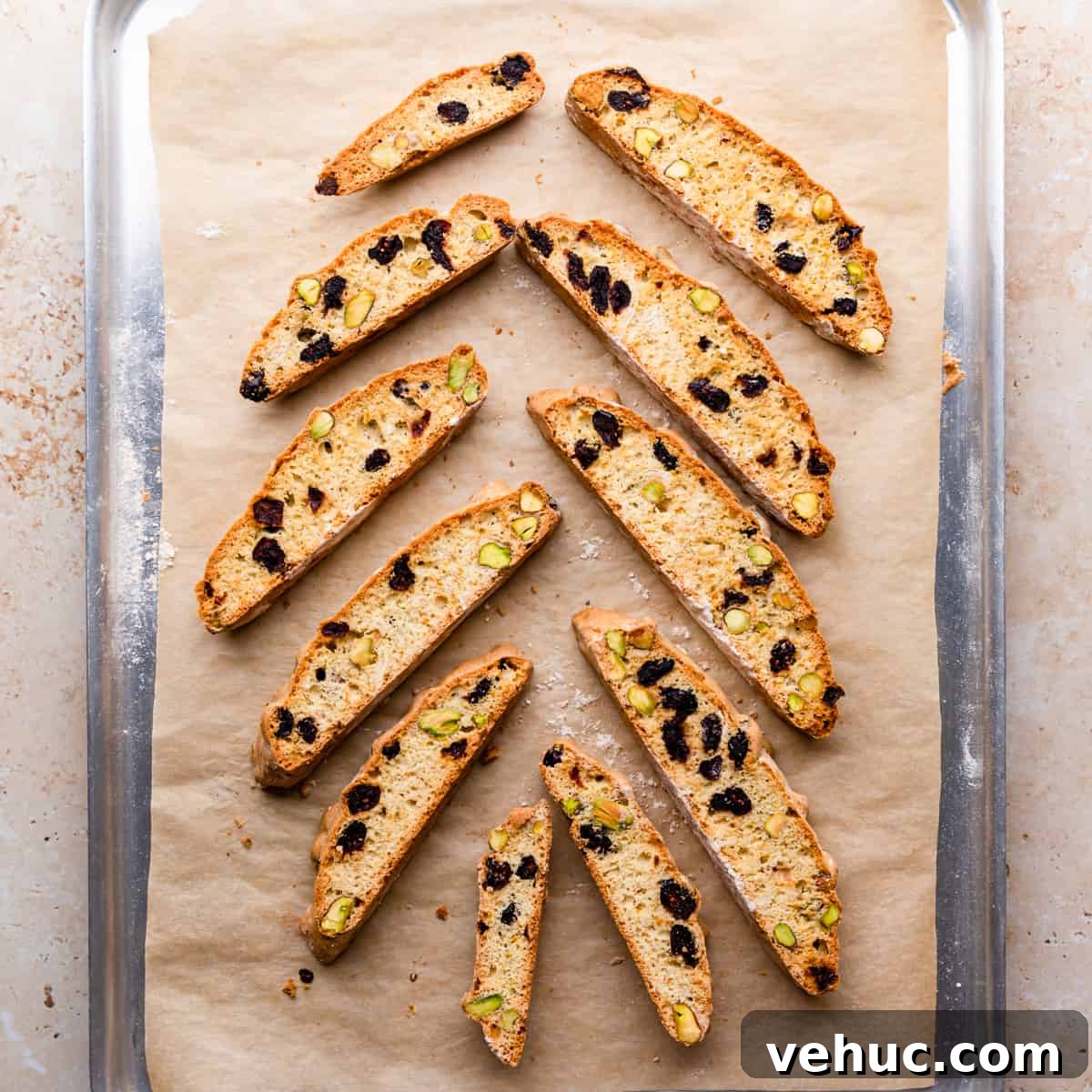 Cranberry Almond Biscotti Recipe for Crunchy Coffee Cookies 9 img 4370 8
