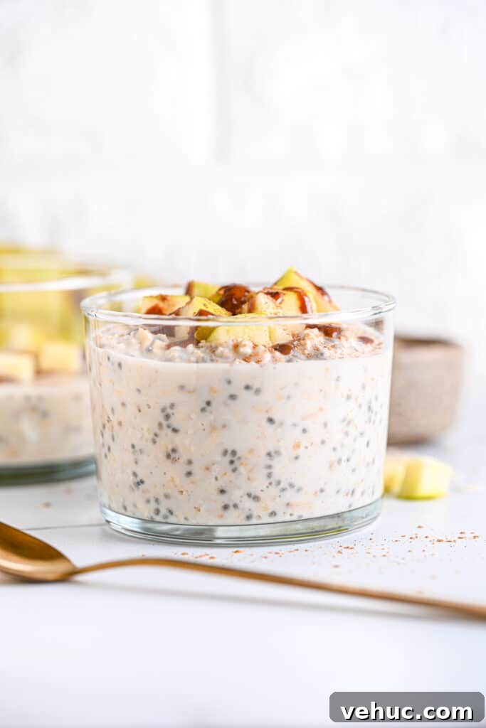 Creamy Cottage Cheese Overnight Oats Recipe for Breakfast 7 High protein cottage cheese overnight oats for meal prep and easy healthy breakfasts on the go.