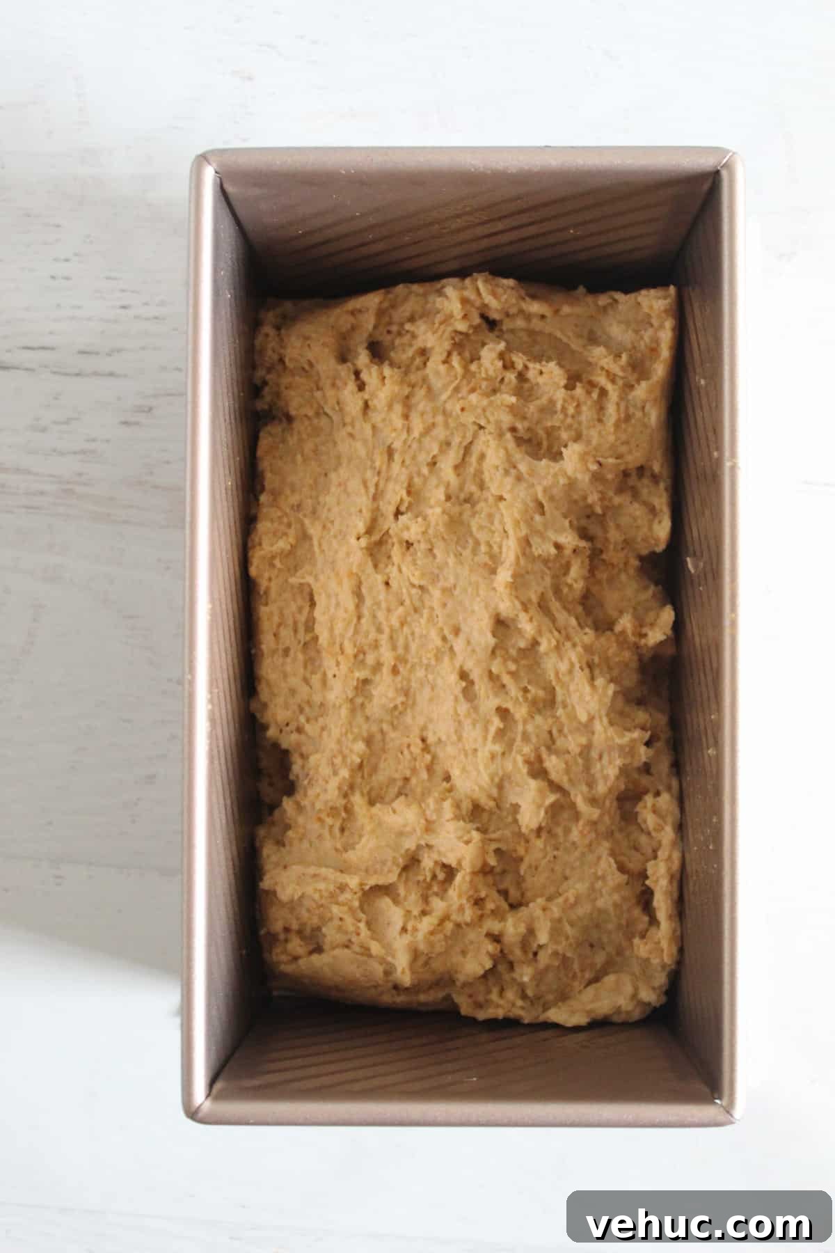 Gluten-Free Oat Bread Recipe with Vegan Option 12 oat flour bread before rising