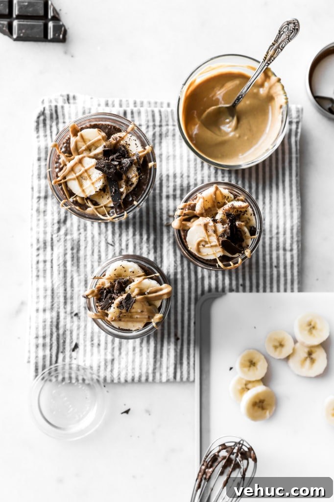 add more peanut butter, chocolate shavings and a pinch of sea salt