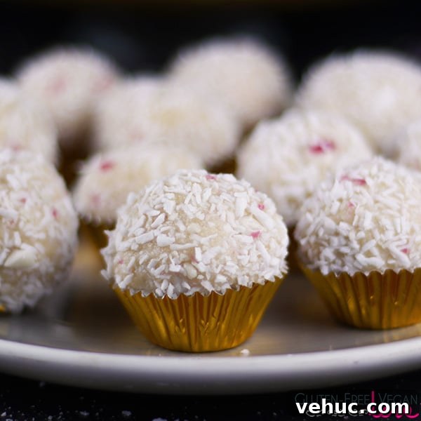 Peppermint Candy Cane Snowball Cookies Recipe 3 Gluten-Free Vegan Candy Cane Snowballs Recipe