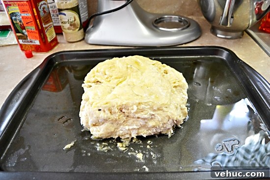 put the batter onto a baking sheet