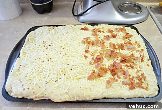 Top with crispy bacon