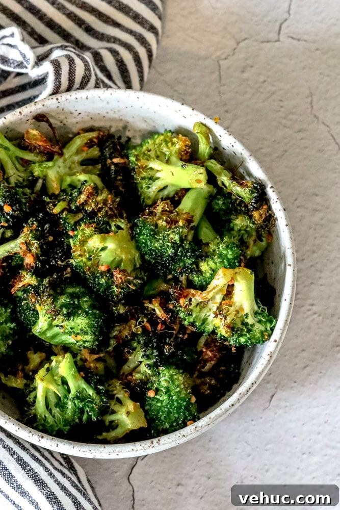 Crispy Air-Fried Broccoli with Garlic and Parmesan 4 img 49668 3