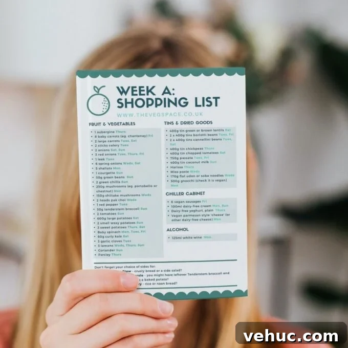 Vegan Shepherd’s Pie with Jacket Potato Topping 9 Vegan meal plan and shopping lists