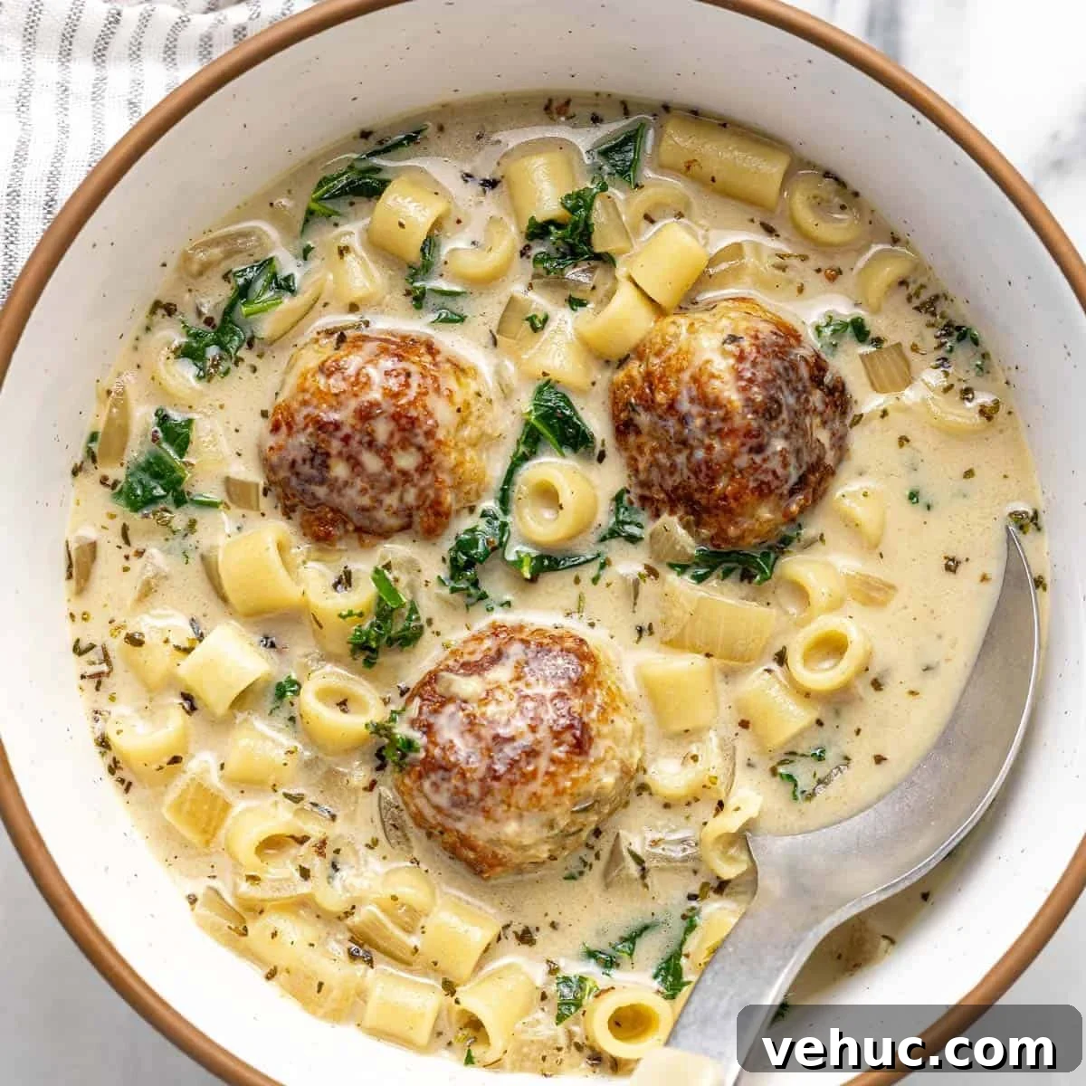 Creamy Italian Meatball Soup: Cozy Weeknight Recipe 12 img 54113 11
