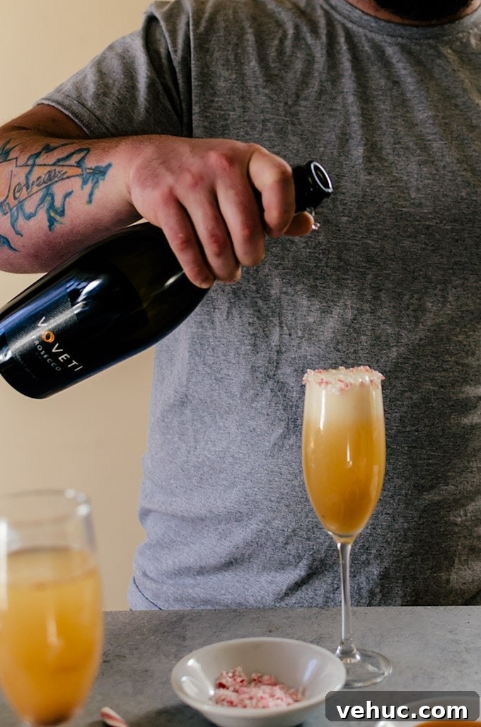 Caramel Apple Bellini