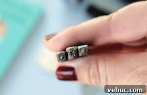 How to Make Stamped Constellation Necklaces (Video) 14 3 constellation metal stamps