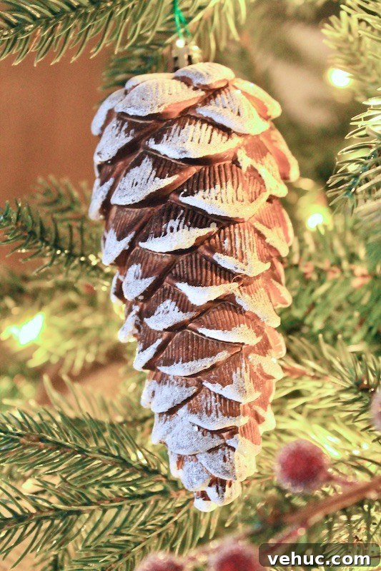 Rustic Woodland Christmas Tree Inspiration for Winter Decor 20 img 6040 19